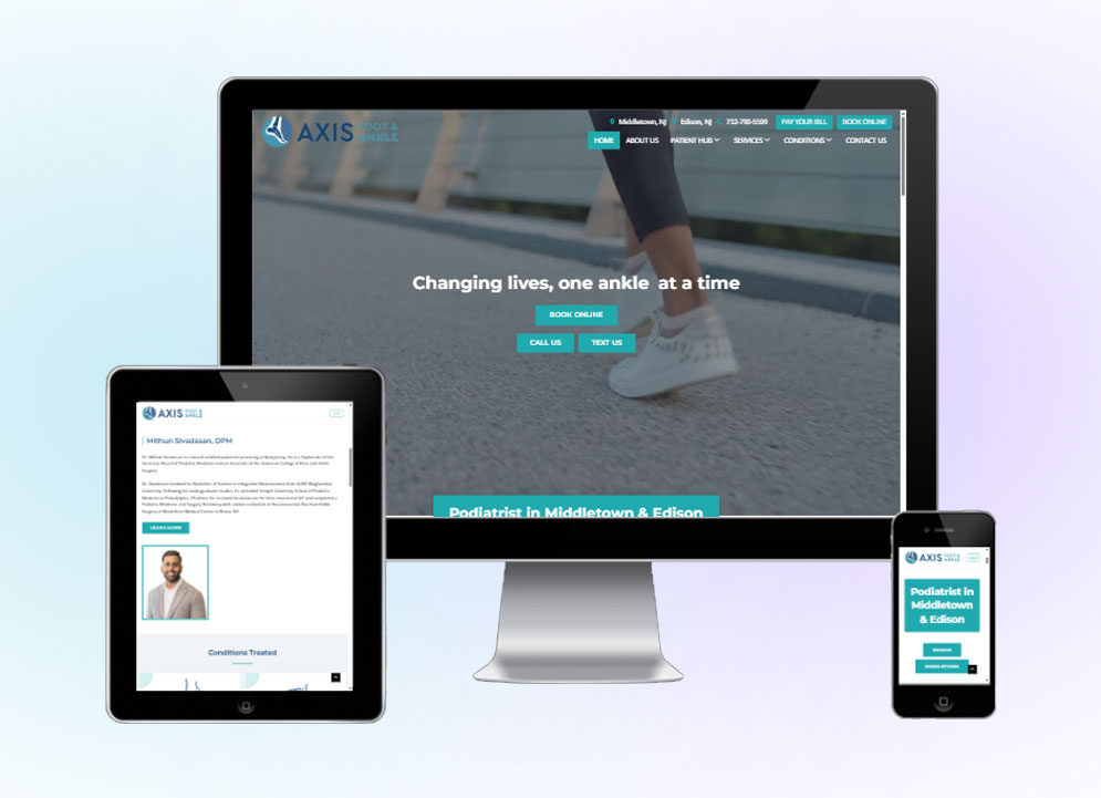 Changing Lives website design by Arif